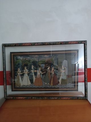 Cuadro seda India - Arte original