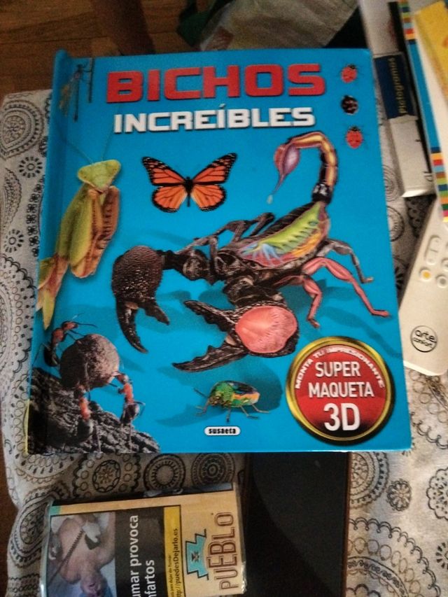 Libro Bichos increíbles. Como nuevo 