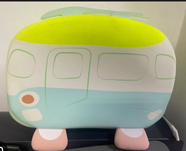 Mochila Infantil Furgoneta - Verde Amarillo