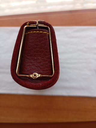 Monedero Loewe rojo vintage 