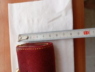 Monedero Loewe rojo vintage 