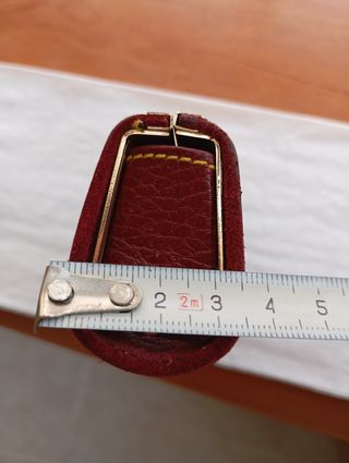 Monedero Loewe rojo vintage 