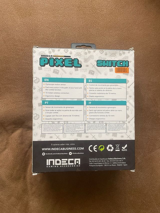 Mando inalámbrico Nintendo Switch