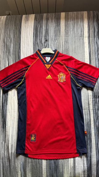 Camiseta España mundial 1998 Retro