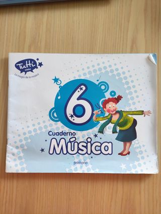 Libro y Cuaderno MÚSICA 6 (INCLUYE CD)
