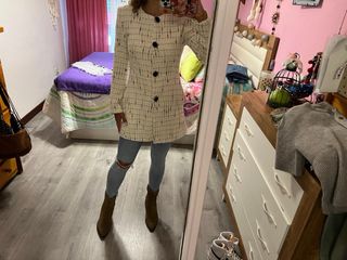 Chaqueta Zara blanca - Talla S