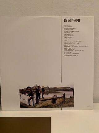 U2 October - Vinilo Heavyweight, completo