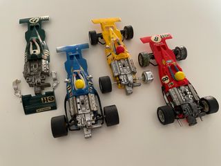 4 Coches Scalextric Exin TYRRELL F1