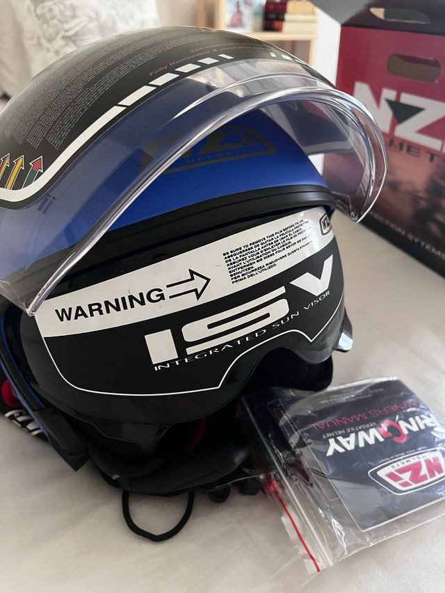 Sin Estrenar!! Casco NZI Ringway duo  Talla L