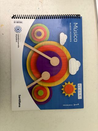 Libro de música 1o primaria