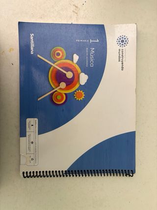 Libro de música 1o primaria