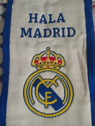 Bufanda Real Madrid NUEVA Hala Madrid