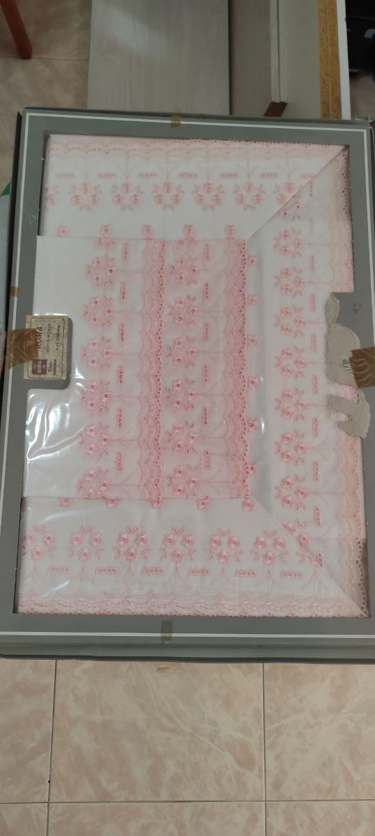 Sábanas Terlenka - Rosa y Blanco