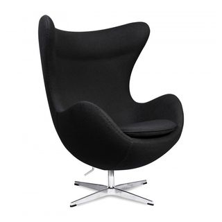 Poltrona design Egg chair cashmere basculante