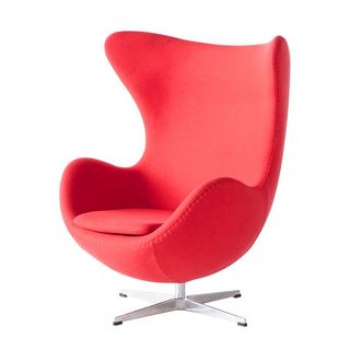 Poltrona design Egg chair cashmere basculante