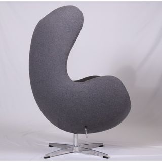 Poltrona design Egg chair cashmere basculante