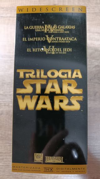Star Wars VHS – Trilogía original (IV, V, VI)