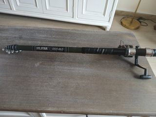 Caña Silstar ET 3100-465 y carrete Pesca