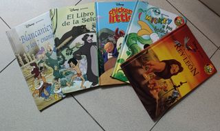 LOTE DE LIBROS DISNEY