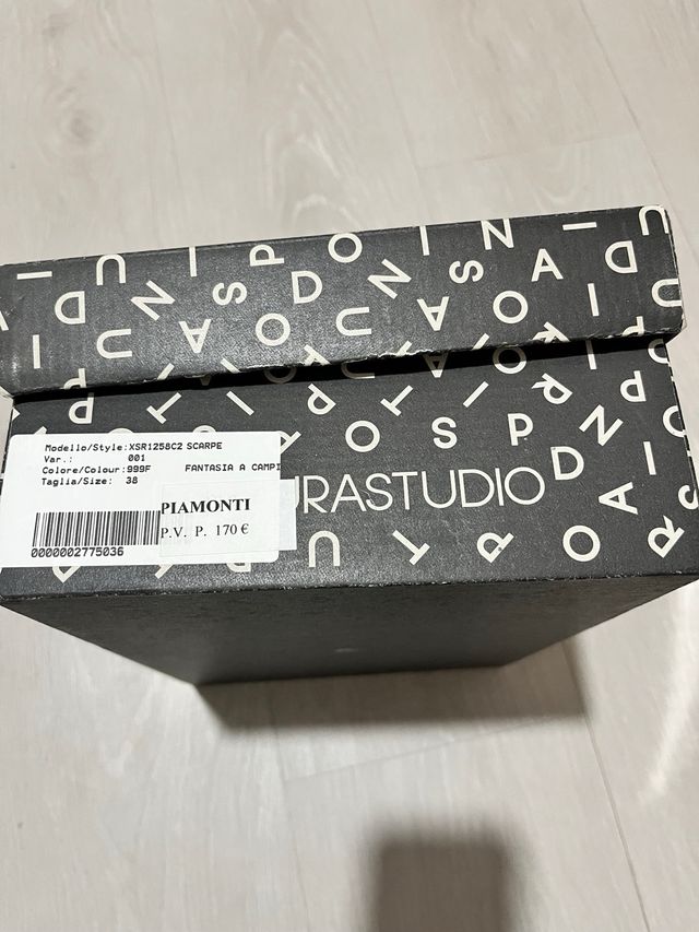 Sandalias tacón multicolor