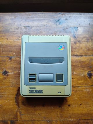 Super Nintendo PAL- console vintage