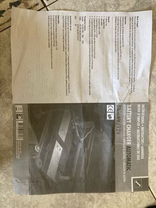 Cargador Batería Automático 8A 6V/12V