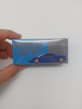 Mini GT McLaren F1 1/64 Azul Cobalto