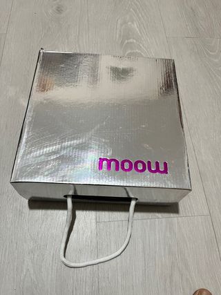 Sandalias Moom plateadas