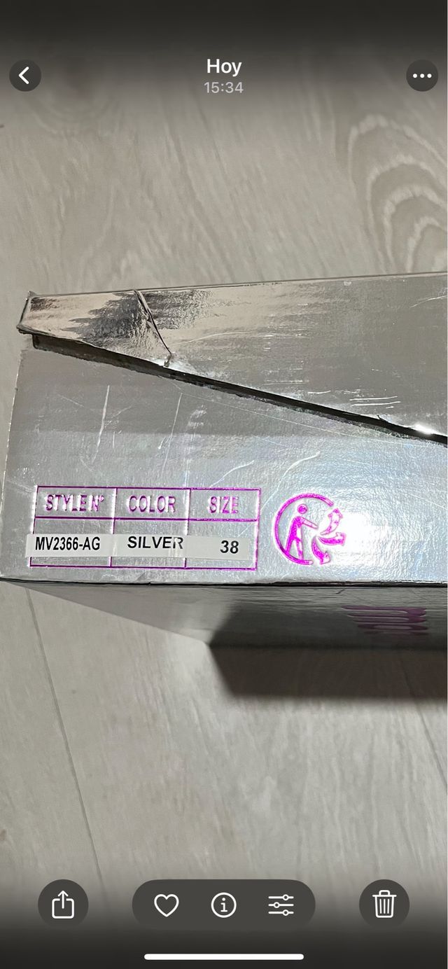 Sandalias Moom plateadas