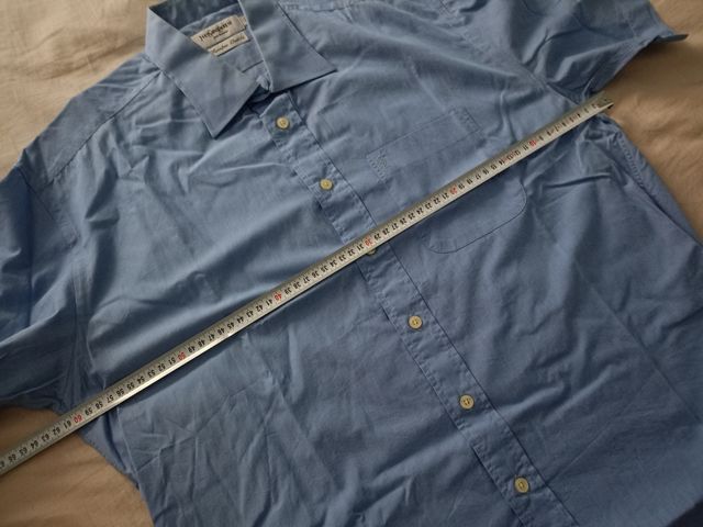 Camisa Yves Saint Laurent azul, talla XL