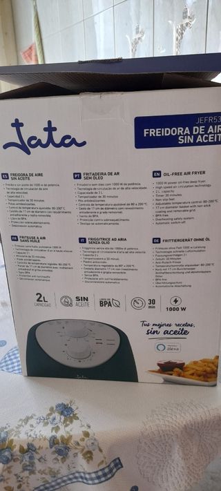 Freidora de aire sin aceite Jata JEFR5392