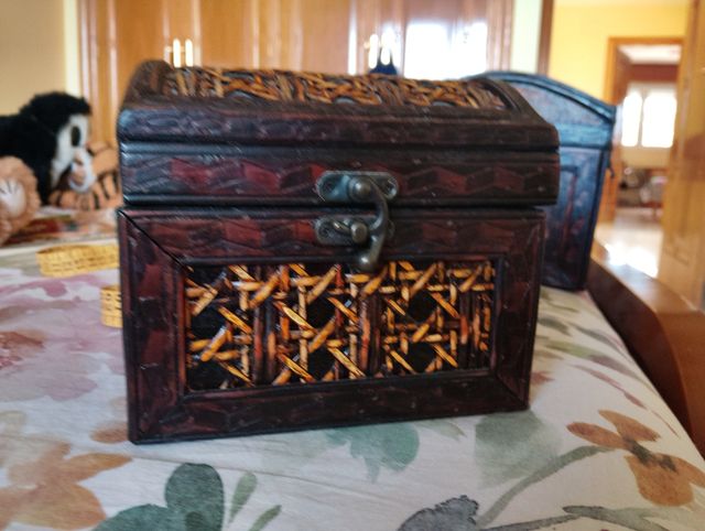 2 Cofres Decorativos Madera