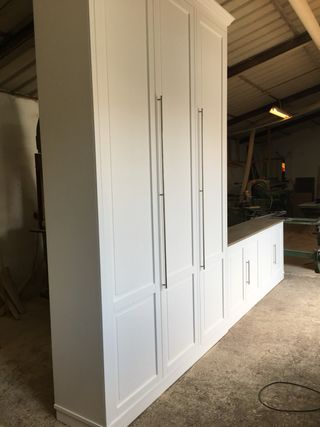 Armadio 3 ante bianco - MDF laccato