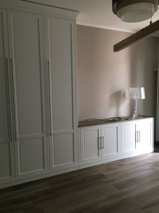 Armadio 3 ante bianco - MDF laccato