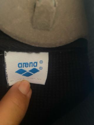Felpa Arena nera cotone elasticizzato