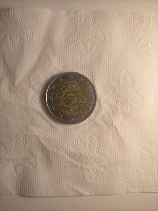 Moneda 2€ España 2012 - Aniversario Euro