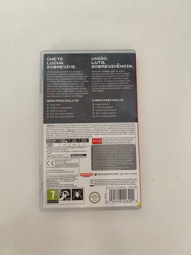 Minecraft Dungeons Hero Edition - Nintendo Switch