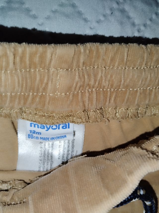 Pantalones pana bebé Mayoral