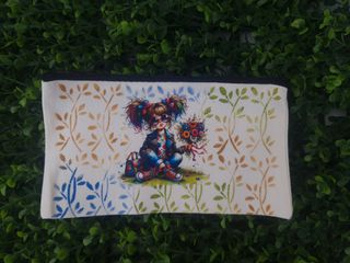 Neceser decorado a mano