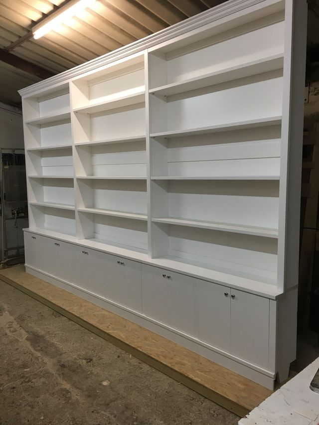 Libreria bianca in mdf