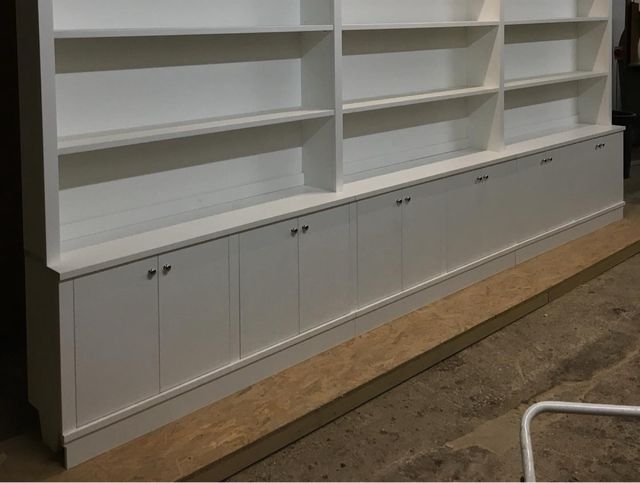 Libreria bianca in mdf