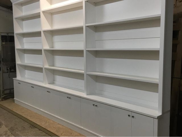 Libreria bianca in mdf