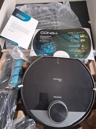 Cecotec Conga 3890 Titanium Robot Aspirador