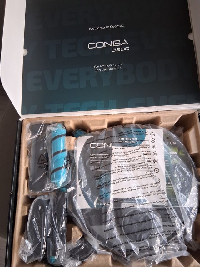 Cecotec Conga 3890 Titanium Robot Aspirador