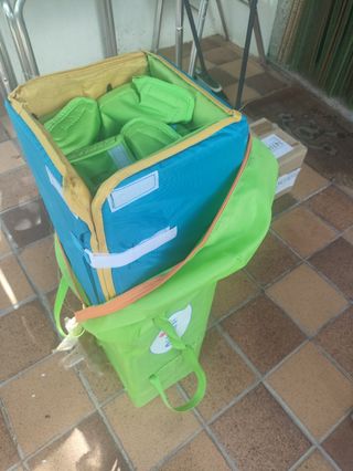 Parque infantil Olmitos plegable con mosquitera 