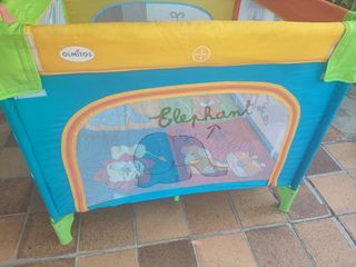 Parque infantil Olmitos plegable con mosquitera 