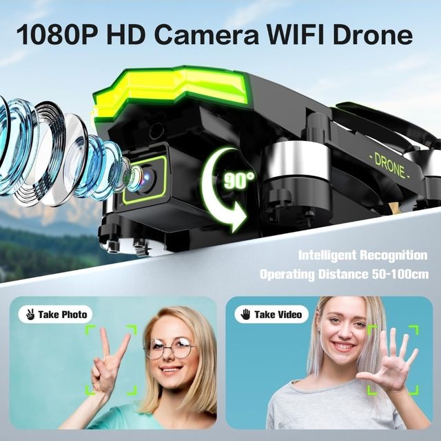 Drone X6 con Telecamera HD 1080P - nuovo