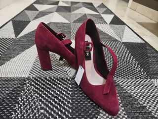Zapatos tacón Zign rojos -talla 39