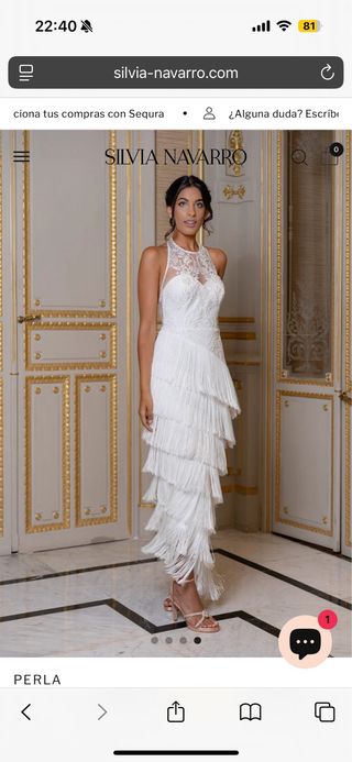 Vestido Perla Silvia Navarro 