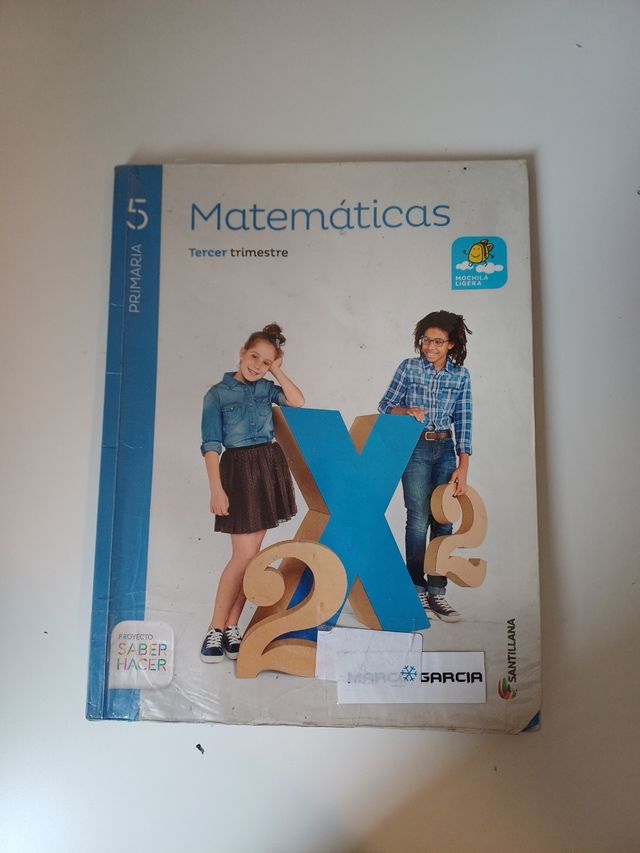 Libro matemáticas 5primaria 3trimestre